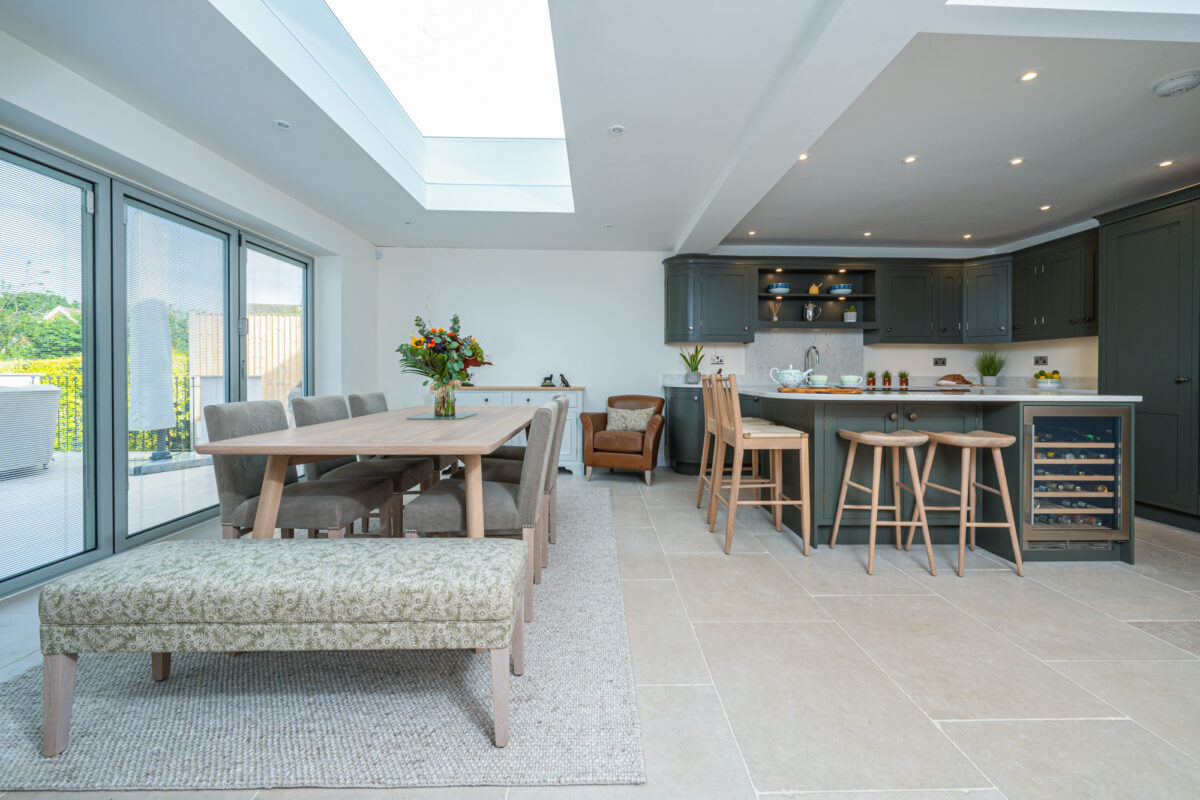 Beautiful & Bold Shaker Kitchen
