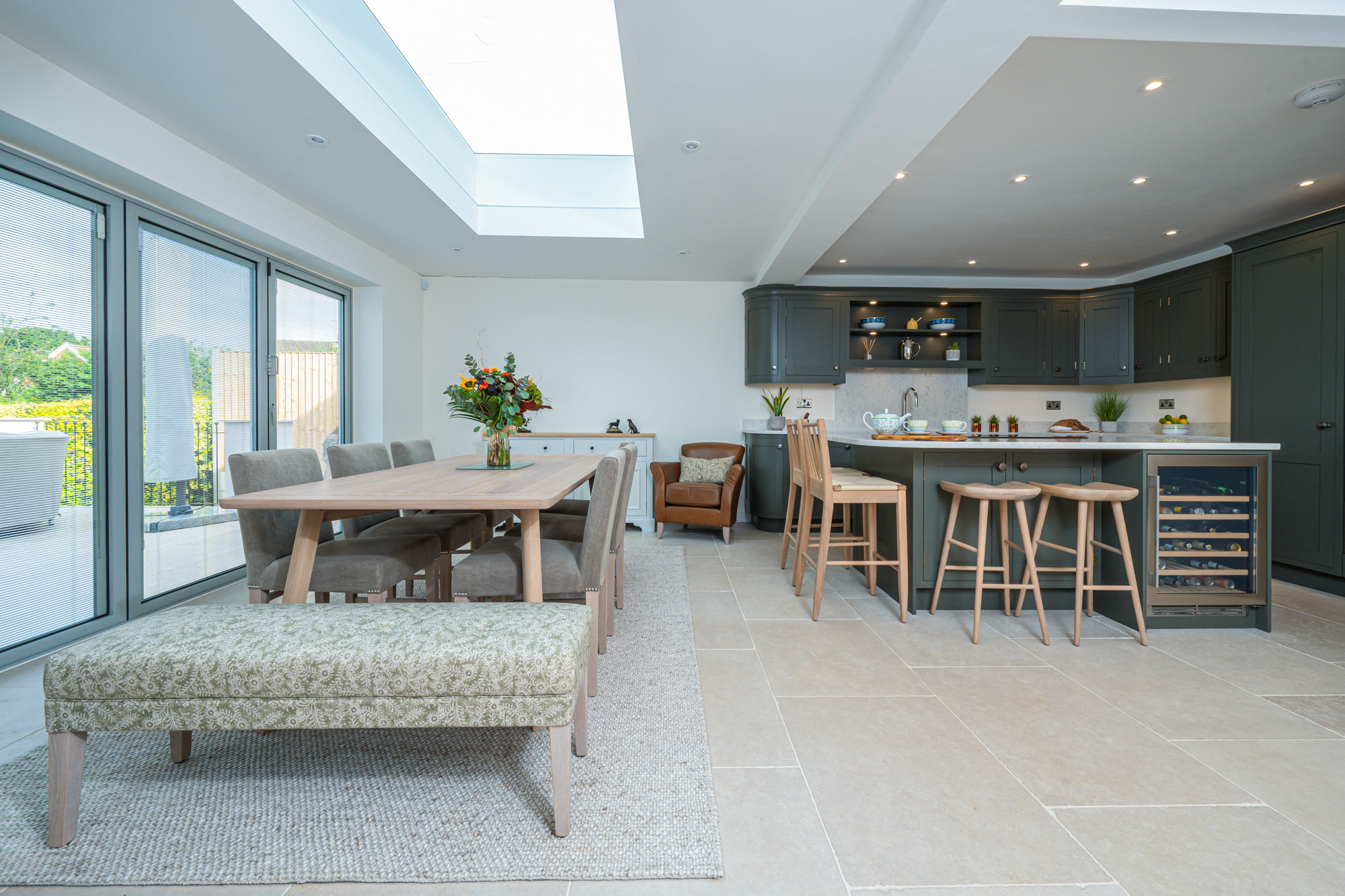 Beautiful & Bold Shaker Kitchen